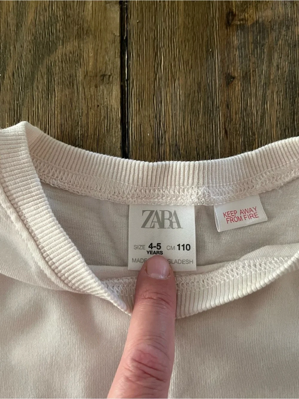 Zara size 5yrs